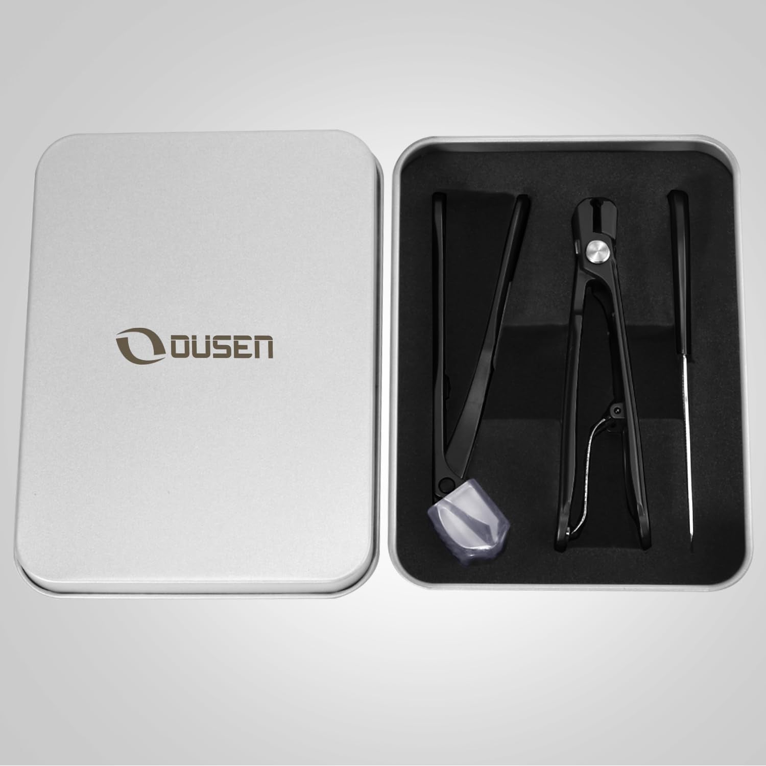 Toenail Clippers for Seniors Thick Nails, Angled Head Ingrown Toe Nail Clippers with Slanted Curved Blade, No Splash Nail Clippers for Men & Women Fingernail, Professional German Nail Cutter Wide Jaw